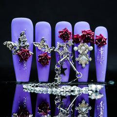 The Flower of Salvation· Luxurious Handmade Nails