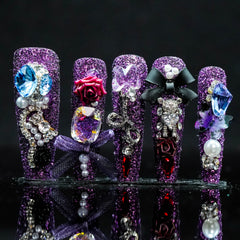 Violet Dream · Luxurious Handmade Nails