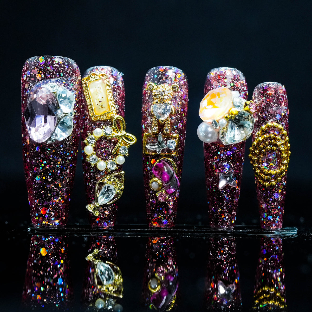 Colorful · Luxurious Handmade Nails