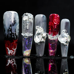 Castle Rose · Liquid Motion Handmade Nails